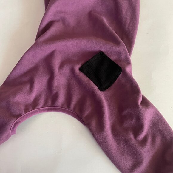 Purple Fleece Dog Onesie - Picture 6 of 11